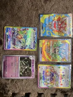 ポケモンカード　5枚　SAR SR マスターボール