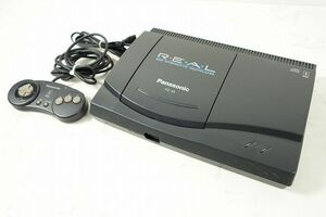 1★通電確認済【Panasonic/パナソニック】REAL リアル 3DO INTERACTIVE MULTIPLAYER FZ-10 コントローラー付 ゲーム機 中古現状品 売切り★