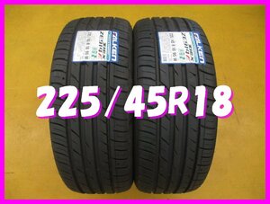 ★送料無料 B1s★　新品/ラベル付き　225/45R18　95W　ファルケン　ZIEX ZE914　夏２本　※2019年/日本製