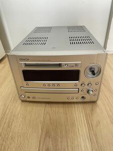 A262 DENON デノン 高級 CD/MDシステムコンポ D-ME33 中古 動作確認済み 現状品 2004年製