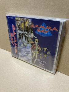 PROMO SEALED！新品CD！ガンマ・レイ Gamma Ray / Heaven Can Wait Victor VICP-15001 見本盤 未開封 HEADING FOR TOMORROW SAMPLE JAPAN