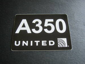 ユナイテッド航空■B350■UNITED AIRLINES■ボーイング■ステッカー