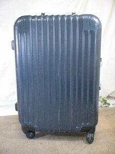 4708　青　TSAロック付　スーツケース　キャリケース　旅行用　ビジネストラベルバック