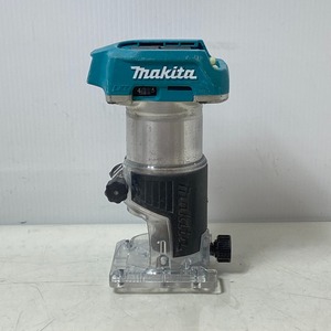 ΦΦ MAKITA マキタ 充電式トリマ　18V RT50D ブルー やや傷や汚れあり