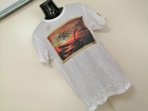 kkyj4366 ■ Billabong ■ ビラボン Tシャツ カットソー トップス 半袖 オーガニックコットン 白 M