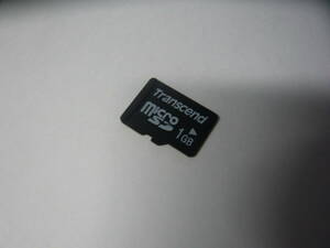 動作保証！Transcend microSD 1GB