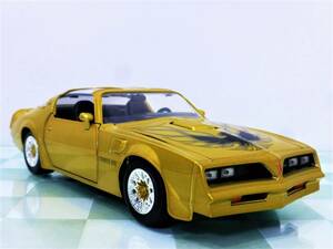 ■JADA TOYS 1/24 1977 PONTIAC FIREBIRD GOLD■ポンティアック ファイヤーバード 