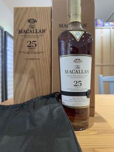 【木箱付未開栓】ザ・マッカラン 25年 43度 700mL 2022年|The Macallan 25Y.O. 700mL 2022release