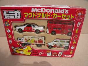 トミカ マクドナルド カーセット　TOMY