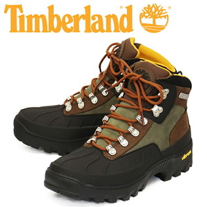 Timberland (ティンバーランド) A5MD7 VIRBAM EUROHIKER WP ビブラムユーロハイカーウォータープルーフブーツ DkBrown TB372 US7.5-約25.5c