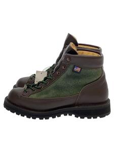 Danner◆EXPLORER GRN/トレッキングブーツ/US8/ウィズ:EE/ブラウン/グリーン/レザー/33802//