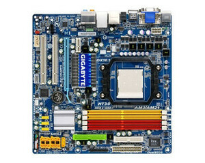 中古動作品 GIGABYTE GA-MA785GM-US2H マザーボード AMD 785G AM3 MicroATX DDR2