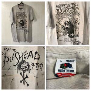 septic death セプティックデス 埋葬 thrasher pus head pushead パスヘッド スラッシャー zorlac butt stain ゾーラック Santa cruz