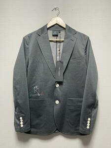 未使用☆[1PIU1UGUALE3 GOLF] 22AW 定価88,000 ADP 2B COMFORT JACKET ゴルフウェア テーラードジャケット III S グレー GDB001 POE301