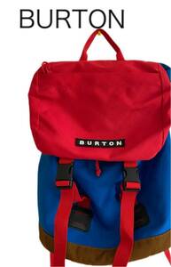 【送料無料】中古 BURTON バートン 子供 キッズ リュック バックパック 赤青