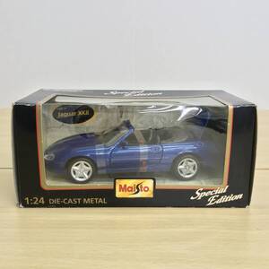 119 B-630/【1円スタート!!】Maisto JAGUAR XK8 ジャガー 1/24スケール ミニカー