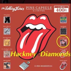 【未使用】 ザ ローリング ストーンズ ピンズ カプセル 「 Hackney Diamonds 」 / the Rolling Stones Pin Badge / ピンバッジ