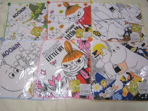 ムーミン＆リトルミー＆スナフキン ループタオル6枚組 ニョロニョロ MOOMIN 　在庫少