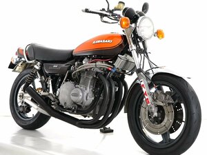 本物 Z1 1974年 ダイマグホイール トリプルディスク 前後APキャリパー KYBリアサス OVERスイングアーム＆ステップ FCRキャブ ETC2.0