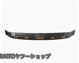 三菱 パジェロ v93v97 V87 LED フロント LED バンパー マスク グリル スポイラー トリム 外装