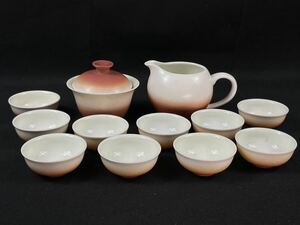 【福蔵】茶器 12点 急須 湯呑 蓋碗 茶器セット 茶道具 