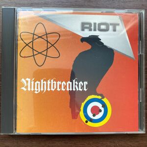 RIOT ライオット/Nightbreaker国内盤/Halford