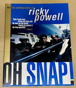 レア! ricky powell OH! SNAP 写真集 リッキー・パウエル ビースティーボーイズ