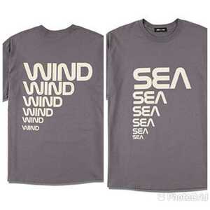 WIND AND SEA Tシャツ　GRAY　グレー　Lサイズ　新品未開封