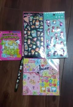 ☆新品未使用☆　未開封品　平成レトロ　文房具セット　まとめ売り