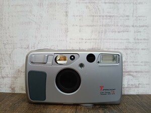 必見!!　希少　KYOCERA 京セラ　T PROOF コンパクト フィルムカメラ Carl Zeiss T Tessar 3.5/35 コンパクトカメラ　現状品