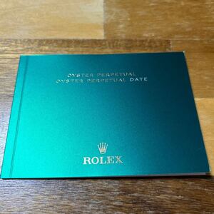 3853【希少必見】ロレックス パーペェチュアル冊子2022年度版 OYSTER PERPETUAL DATE Rolex