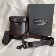 ユニゾンデプトショルダー&ウエストバッグ　UNISON DEPT