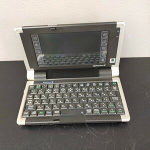 す1761 ミニノート ドコモ sigmarion IⅡ シグマリオン 3 PDA ACアダプター/取扱説明書付 ハンドヘルドPC タッチペン