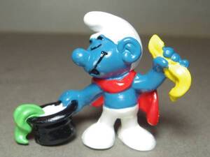 Smurf スマーフ PVC フィギュア 手品師 マジシャン