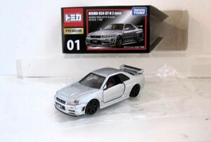 トミカプレミアム 01 NISMO R34 GT-R Z-tune 開封品