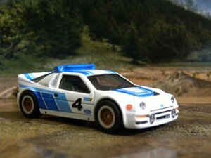 即決☆☆ルースFORD RS200 フォード RS200 PREMIUM メタルシャーシ、リアルライダー ホットウィール Hot Wheels☆