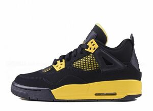 NIKE AIR JORDAN 4 RETRO THUNDER 2012 (GS) 25cm 408452-008