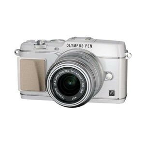 中古 １年保証 美品 OLYMPUS E-P5 14-42mm VF-4セット ホワイト