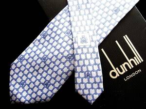 *:.*:【新品N】1243 【ｄunhill】ダンヒル【総ロゴ】ネクタイ