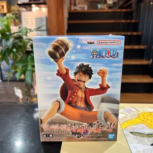 ○数4個あり 未開封 フィギュア ワンピース 野郎ども宴だ!! MONKEY.D.LUFFY モンキー・D・ルフィ バンプレスト P-1 d-2