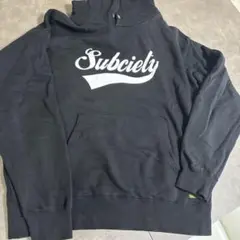 即日〜翌日発送 Subciety サブサエティ パーカー　黒