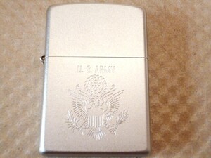 ジッポ ZIPPO U.S.ARMY アメリカ陸軍 マーク シルバー色 未使用 ミリタリー