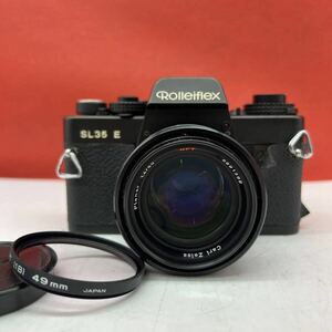 ♪ Rollei Rolleiflex SL35 E フィルムカメラ 一眼レフ ボディ Carl Zeiss Planar F1.4 50mm HFT レンズ ジャンク カールツァイス ローライ