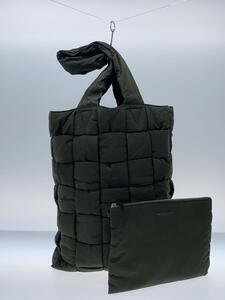 BOTTEGA VENETA◆トートバッグ/ナイロン/KHK/無地/628958//