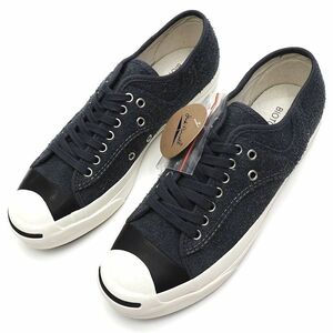 F05120 新品 CONVERSE × BIOTOP/JACK PURCELL スエードレザー スニーカー【サイズ：US9(27.5cm)】チャコール コンバース ビオトープ