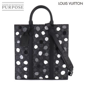 未使用 展示品 ルイ ヴィトン LOUIS VUITTON モノグラム エクリプス ペインティッド ドット LVxYK サックプラ 2way トート バッグ 90213103