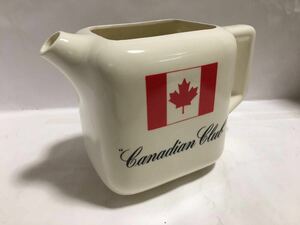 お宝発掘　新品　カナディアンクラブ　Canadian Club　水差し　ピッチャー　非売品　ノベルティ