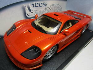  SALEEN 1/18 サリーン S07 サリーン Saleen S7 Twin Turbo HotWHeeLs キャンディオレンジメタリック S7 ツインターボ 2000~2005 美品　