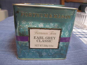 Fortnum&Mason フォートナム＆メイソンのEARL GREY CLASSICの空き缶 