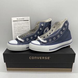 【23.5cm】新品 CONVERSE ALL STAR HI NAVY コンバース オールスター ハイカット ネイビー インドネシア製 (M9622) 2402